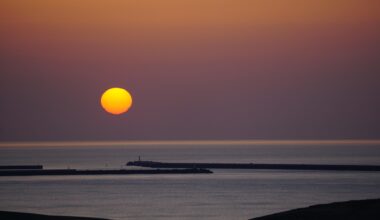 Sunset on the Tottori Sand Dunes, Spring 2022