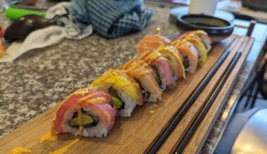 Some homemade sushi made this weekend