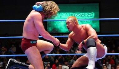 Charlie Dempsey’s made a name for himself in Japan in earnest: tangling with Fujinami and going head-to-head with Nakajima in AJPW. I’d love to see him in a New Japan ring one day (word is he spent some time in the NJPW dojo), both against and even teaming with ZSJ: I think they’d make magic.