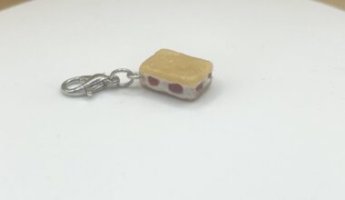 I Made a Strawberry Sando Charm