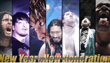 NJPW graphic for the "New Generation"