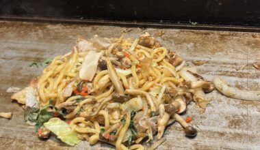 Yakisoba in Osaka