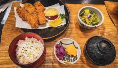 牡蠣フライ(fried oysters) - 宮島 (Itsukushima/Miyajima)