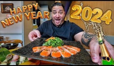 New Years 2024 Sushi Mukbang