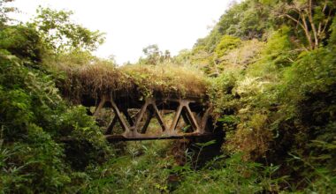 Disused bridge, Sakyo-ku