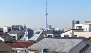 cool perspective of the Tokyo Skytree