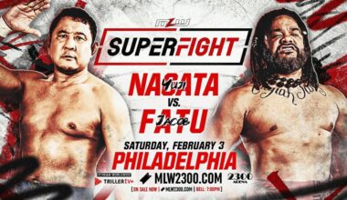 MLW Superfight Sat Tonight on Triller TV+ Yugi Nagata Vs Jacob Fatu