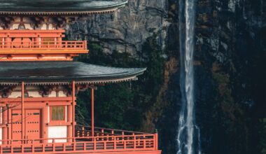 Morning Music at Nachi Falls