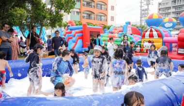 Make a splash at Water Park Pool Adventure on Okinawa’s Ginowan Marina