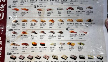 Sushi bar quality at value sushi prices…