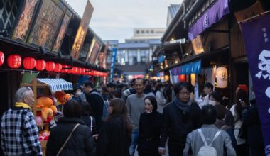 New Tourist Attraction Senkyaku Banrai (千客万来) Adjoining Toyosu Fish Market in Tokyo