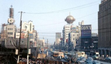Ginza in 1950, just a few years after the area was leveled down by the 1945 bombings