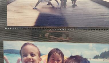 Two pictures of me and some of my friends circa 2000.