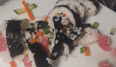 So, I tried to make sushi for the first time tonight