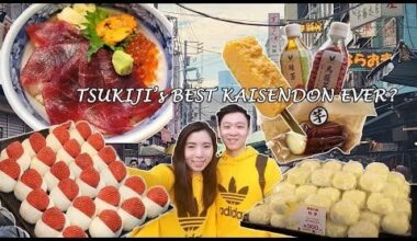 Tsukiji Fish Market Ultimate Street Food Guide! Best Kaisendon Ever!