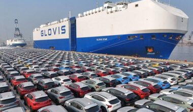 China seized Japan's crown for vehicle exports in 2023, data shows