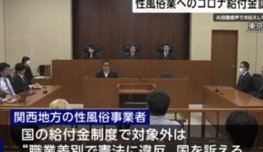 Tokyo High Court Ruling: Exclusion of the Adult Industry from Government Corona Subsidies is not a Violation of the Constitution