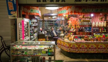 Japanese shops of the past still surviving in the present (photos)