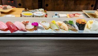 4 days of sushi in Hong Kong