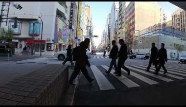 4K 60FPS | POV Cycling Tokyo | Roppongi & Ginza