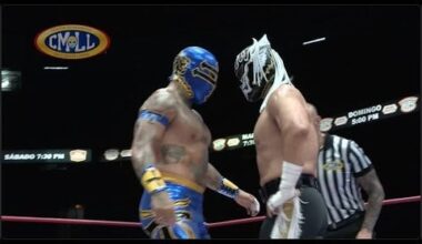 El Desperado and Hechicero vs DOUKI and Templario: Consejo Mundial De Lucha Libre - CMLL Domingos Arena Mexico, July 2, 2023