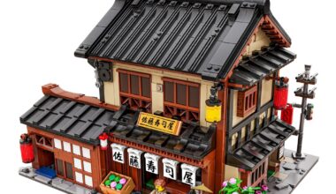 I created a LEGO sushi Japanese restaurant, and it might become an official LEGO set ❤️