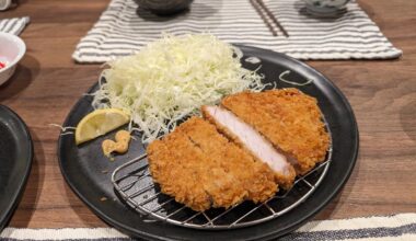 Mother in law wanted tonkatsu so I made her tonkatsu