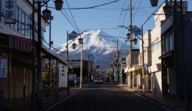 Early morning in Shimoyoshida