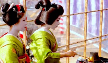 Geisha Prepare Tea in Kyoto