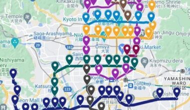 What if Kyoto was properly connected by subways? Just dreaming (and mapping) of hypothetical lines and stations.