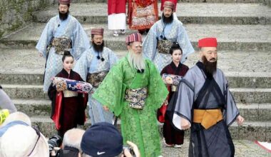 Reconstruction Festival Begins at Shurijo Castle; Procession in Traditional Costumes Made at Full Scale