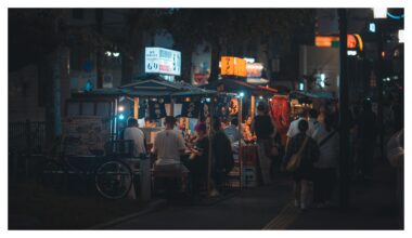 A night on the Fukuoka Town