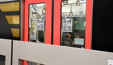 Public servant uses QR codes for safety on Tokyo subway system