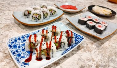 Made my husband an early Valentine's sushi dinner