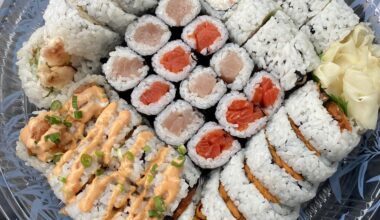 Sushi roll combo from Nanaimo, Vancouver Island