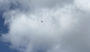 What are the helicopters searching for this morning? Yoshida district