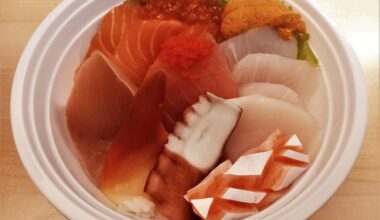 Treated myself to Kaisendon take out!