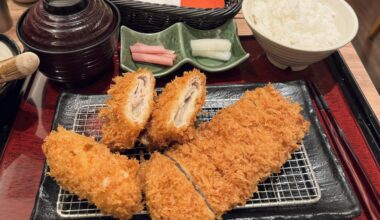 Tonkatsu from Saboten in Yokohama