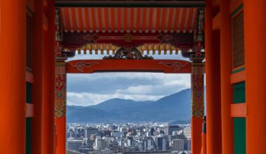 Kyoto from kiyomizu-dera