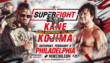 MLW Superfight Sat Tonight on Triller TV+ Satoshi Kojima Vs Alex Kane | MLW World Heavyweight title