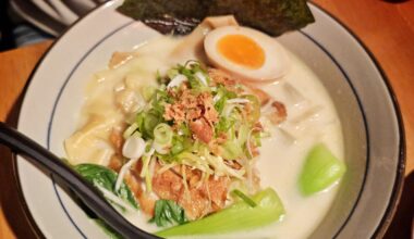 Chicken ramen (Takumi Ramen, Netherlands)