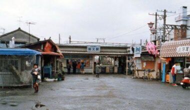 Shibamata Station in 1985