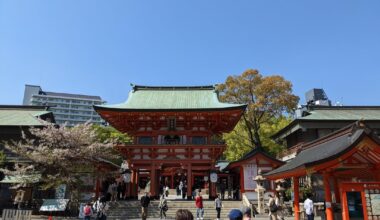 Ikuta Shrine in Kobe