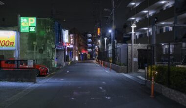 Empty Streets - Fussa, Tokyo