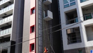 Firefighter Training in Osaka [OC]