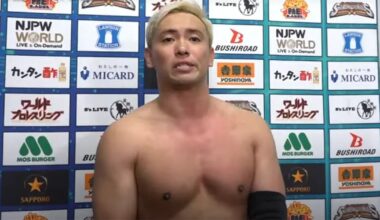 Kazuchika Okada Comments After His NJPW Farewell Match: "I could have stayed with CHAOS and avoided this feeling of loss...."