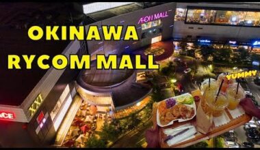 Japan shopping at Okinawa Rycom Mall 4K