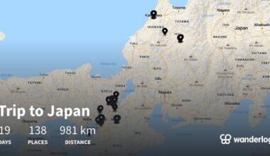 19 day itinerary (Osaka, Nara, Uji, Kyoto, Kanazawa, Shirakawa, Takayama)