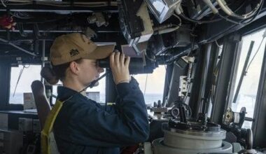 US warship’s rest stop at Japanese island spurs civilian dockworker strike