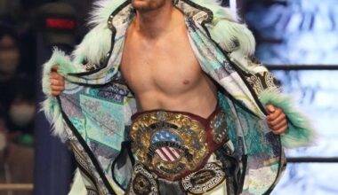 Sanada was hilariously voted as "Most Overrated" in the 2023 Wrestling Observer Awards